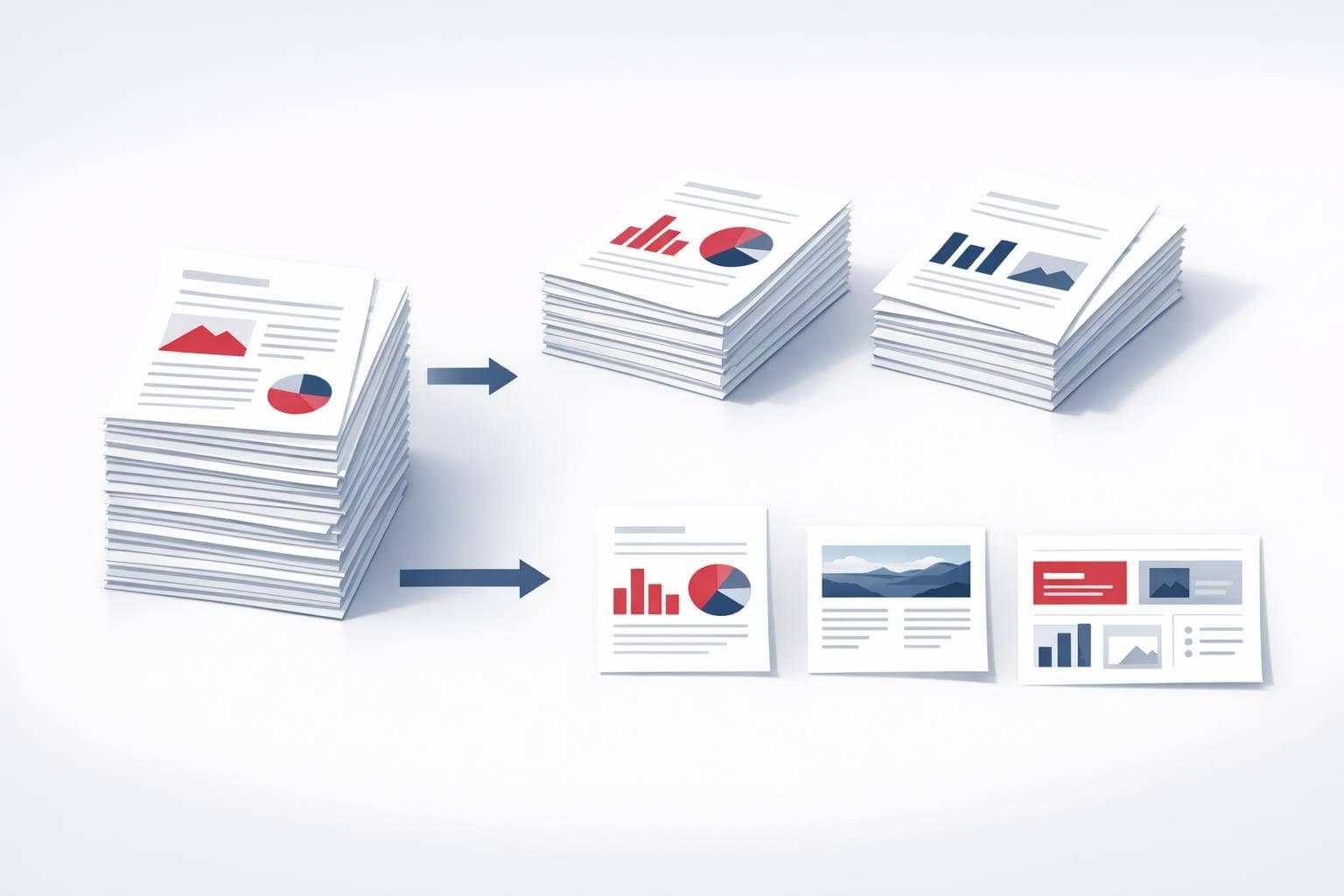 When do you need to split a PDF? Why is 'extracting specific pages' such a common task?