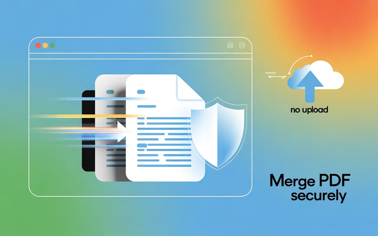 How to merge PDFs? Free online merging of multiple PDFs without uploading