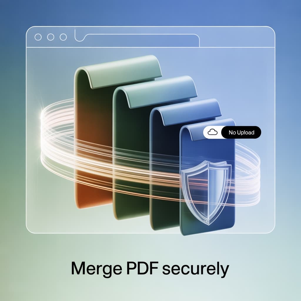 Free & Secure PDF Merge Online (No Upload Required)
